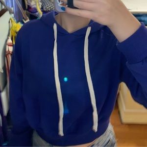 Forever 21 cropped hoodie!!!!💙💙💙